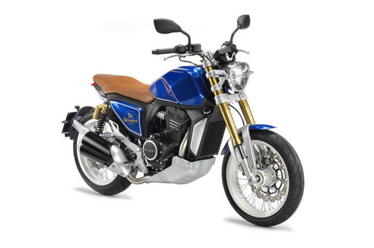 Powering the P2x Roadster is a 300cc, single-cylinder, DOHC, liquid-cooled powerplant.